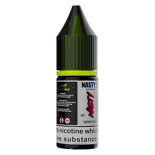 Nasty E-Liquid - Berry Bull - 10mg Vape Shop Belper, Derby, Ripley