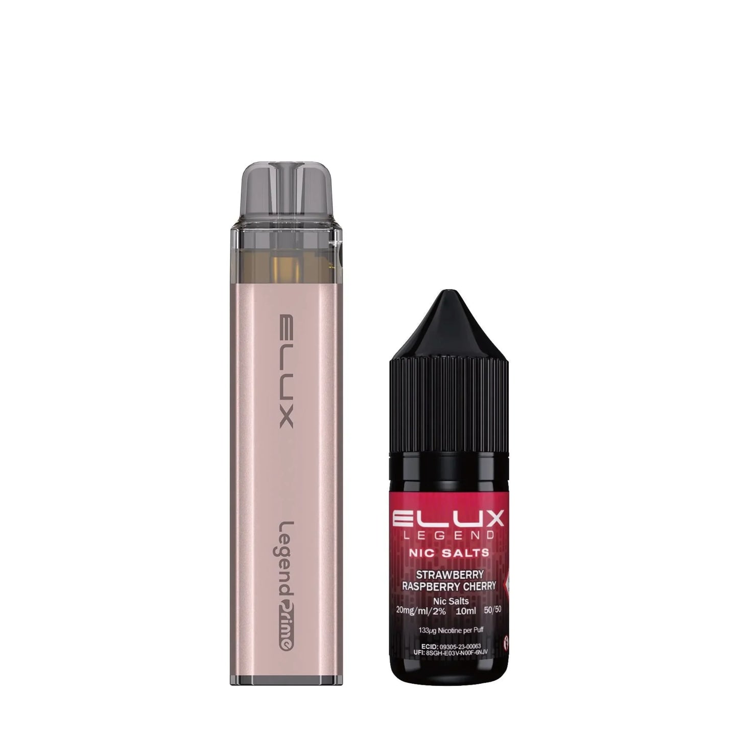 Elux Elux Legend Prime 5000 Disposable Vape Kit - Strawberry Raspberry Cherry Vape Shop Belper, Derby, Ripley