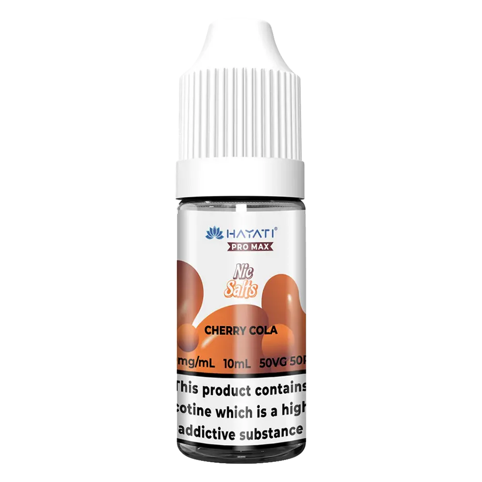 Hayati Nic Salt - Cherry Cola 10mg Vape Shop Belper, Derby, Ripley