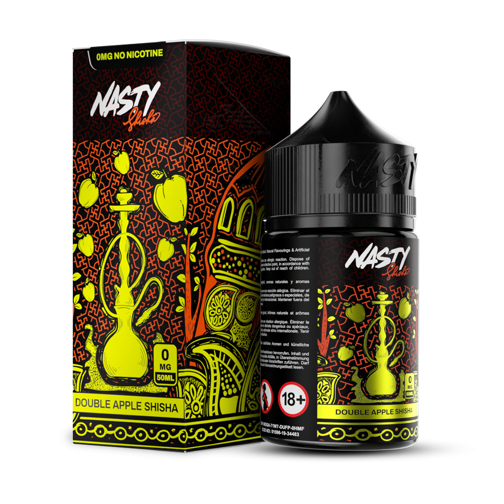 Double apple Shiaha Nasty 50ml Vape Shop Belper, Derby, Ripley