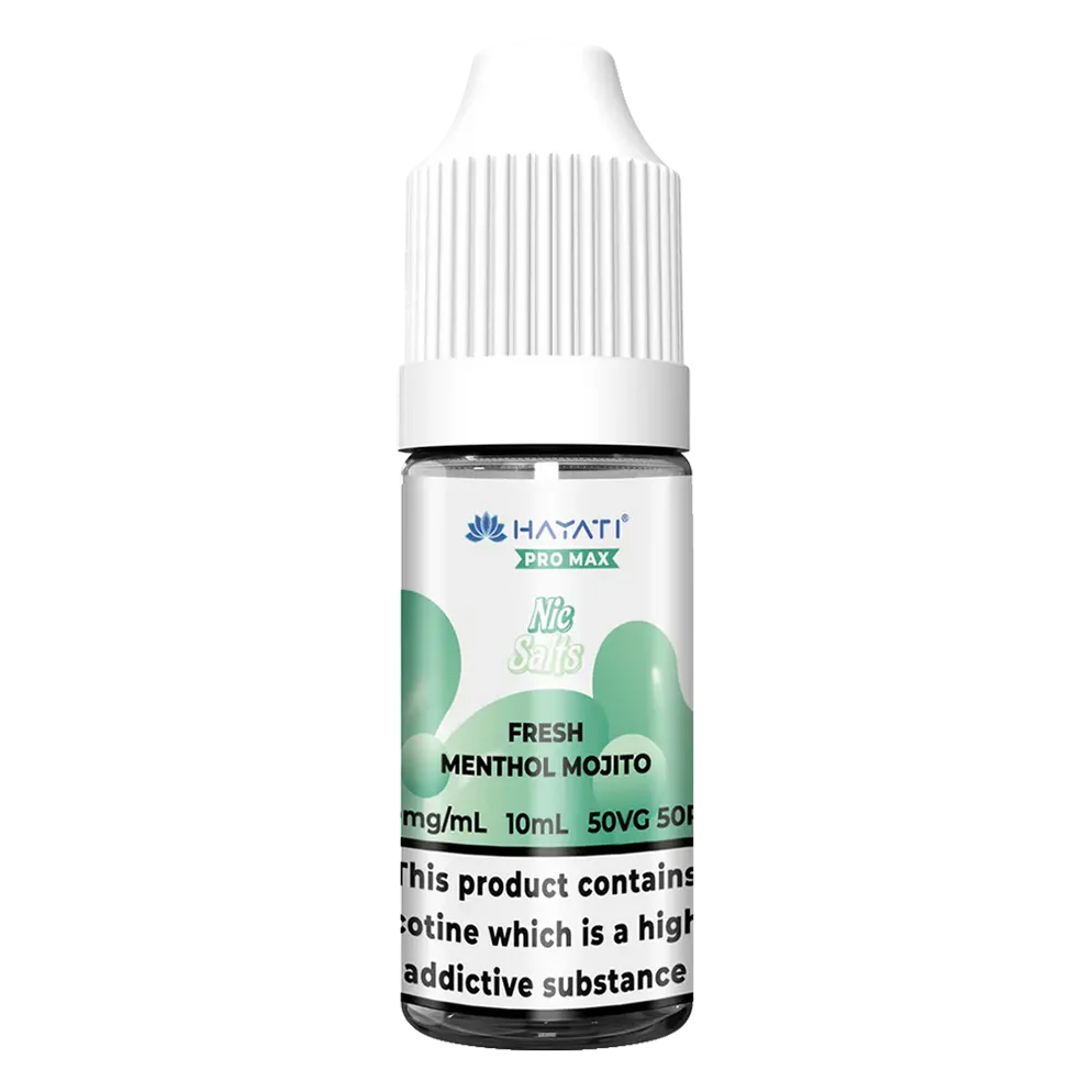 Hayati Nic Salt - Fresh Menthol Mojito 10mg Vape Shop Belper, Derby, Ripley