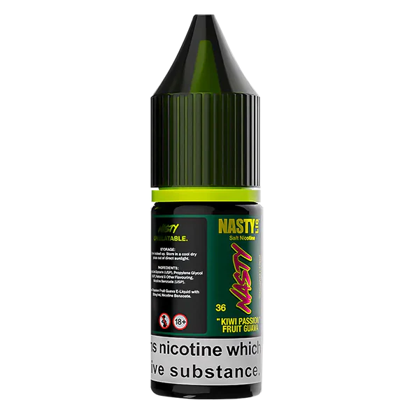 Nasty E-Liquid - Kiwi Passion Guava - 20mg Vape Shop Belper, Derby, Ripley