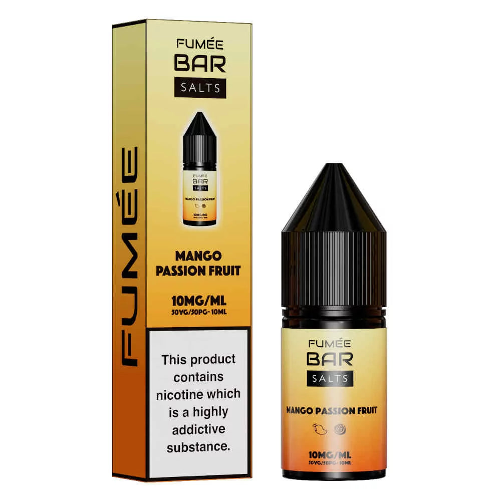 Fumee Bar Salt - Mango passion fruit 20mg Vape Shop Belper, Derby, Ripley
