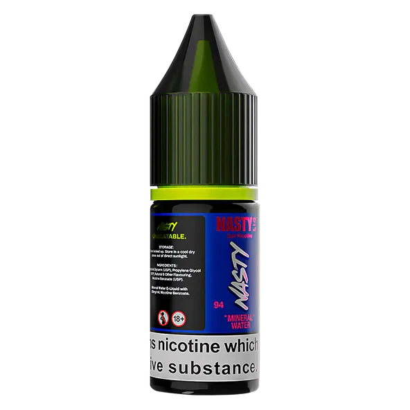Nasty E-Liquid - Mineral Water - 20mg Vape Shop Belper, Derby, Ripley