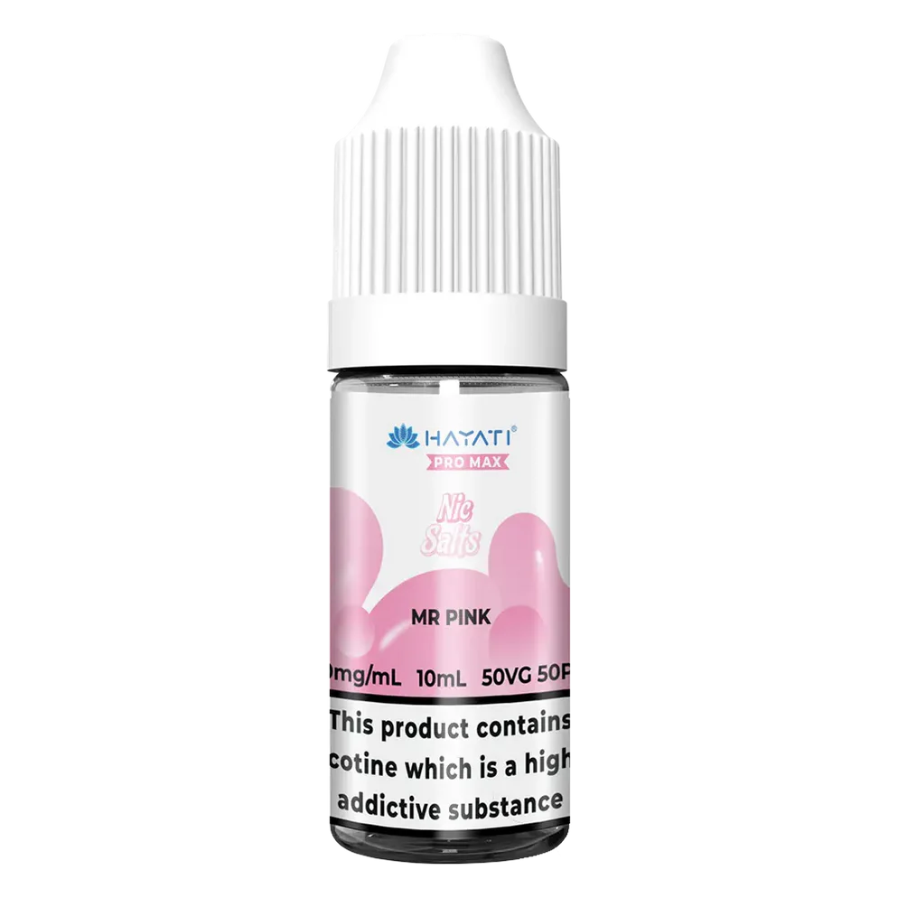 Hayati Nic Salt - Mr Pink 10mg Vape Shop Belper, Derby, Ripley