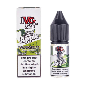 IVG E-Liquid - Sour Green Apple - 10mg Vape Shop Belper, Derby, Ripley