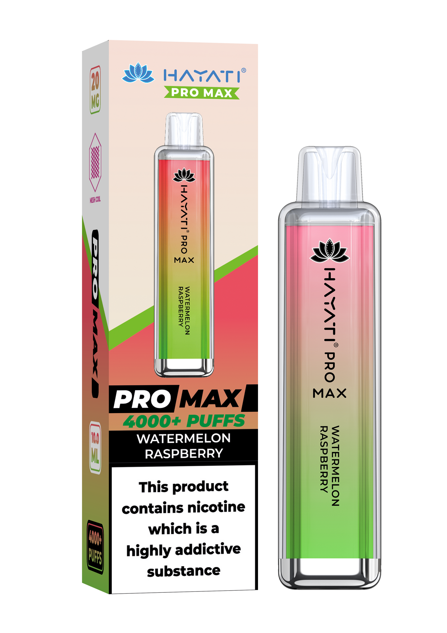 Hayati Pro Max - Watermelon Raspberry Vape Shop Belper, Derby, Ripley