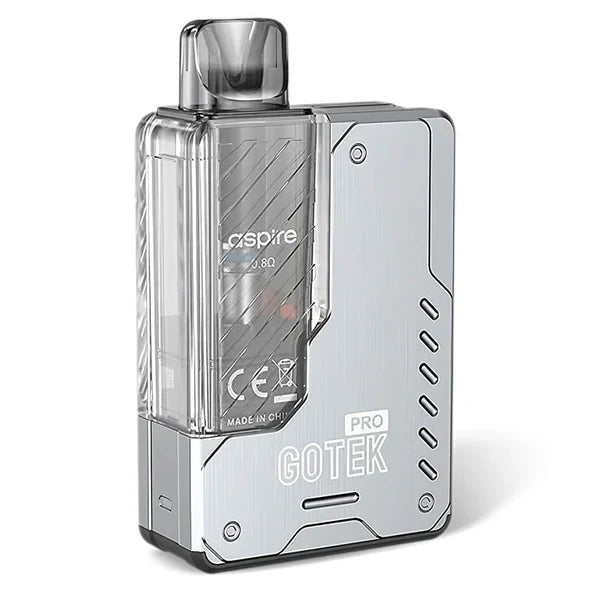 Aspire Gotek Pro Kit (Stainless Steel) Vape Shop Belper, Derby, Ripley