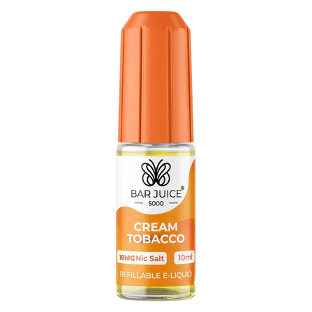 Bar Juice E-Liquid Cream Tobacco - 10mg Vape Shop Belper, Derby, Ripley