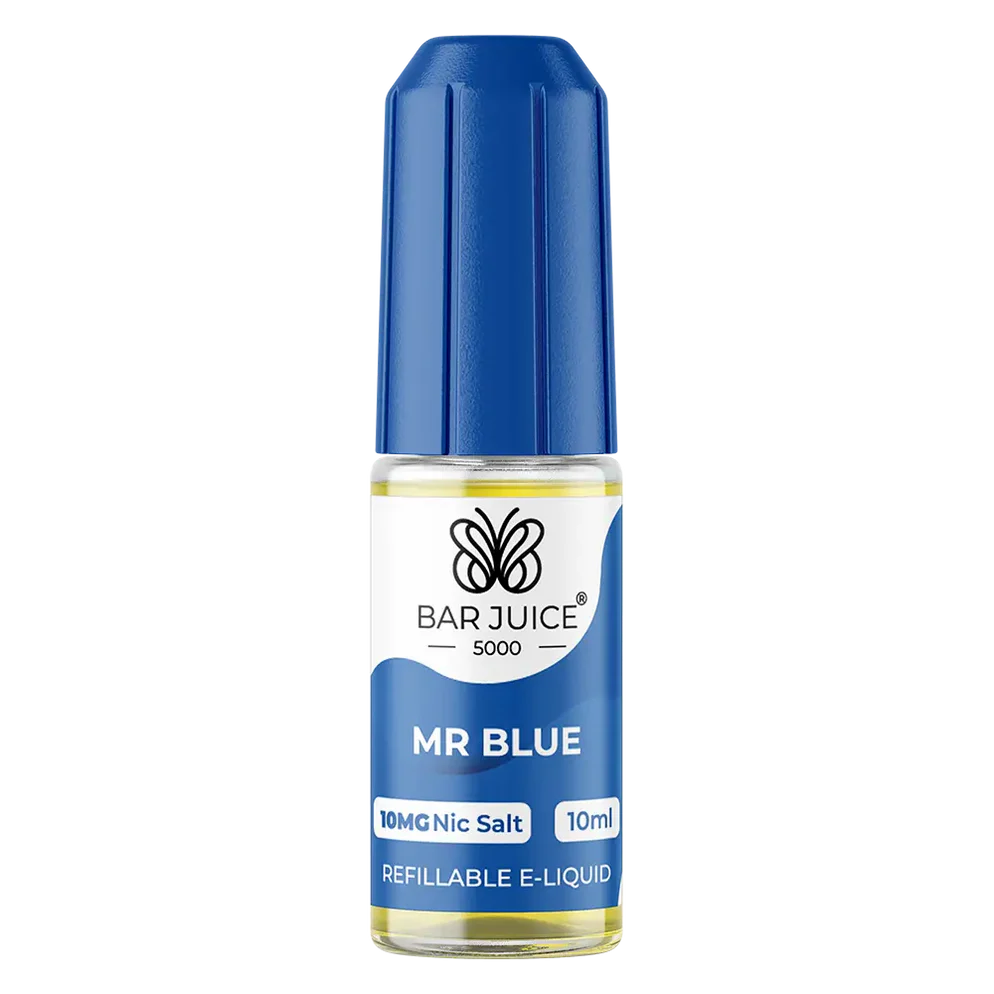 Bar Juice Nic Salt - Mr Blue 5mg Vape Shop Belper, Derby, Ripley