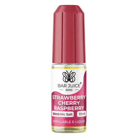 Bar Juice E-Liquid Strawberry Cherry Raspberry - 20mg Vape Shop Belper, Derby, Ripley