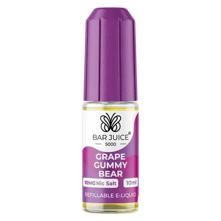 Bar Juice E-Liquid Grape Gummy Bear - 10mg Vape Shop Belper, Derby, Ripley