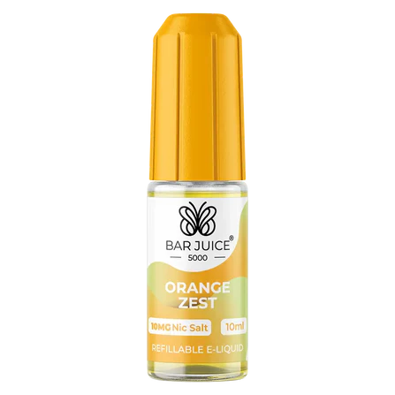 Bar Juice E-Liquid Orange Zest - 20mg Vape Shop Belper, Derby, Ripley