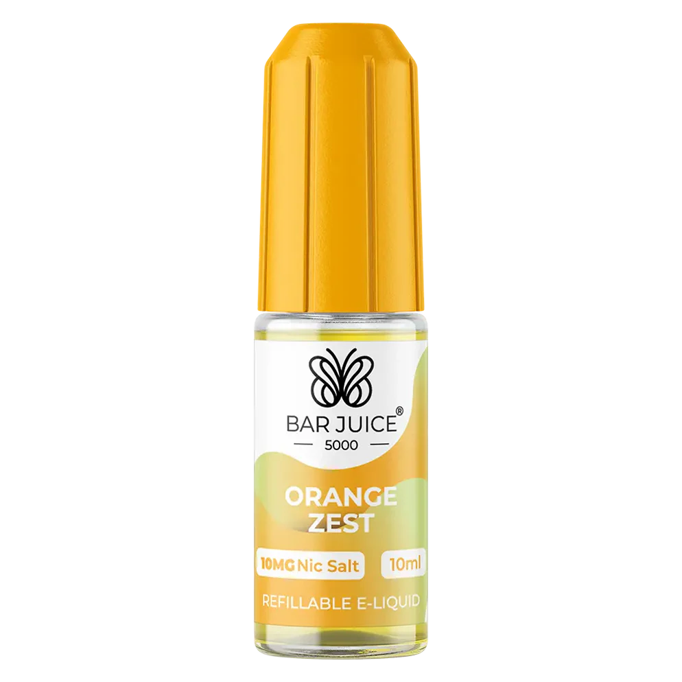 Bar Juice Nic Salt - Orange Zest 5mg Vape Shop Belper, Derby, Ripley