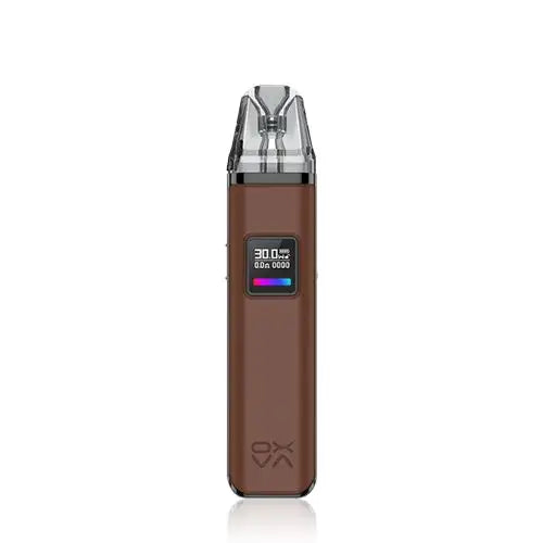 OXVA Xlim Pro Kit (Brown Leather) Vape Shop Belper, Derby, Ripley