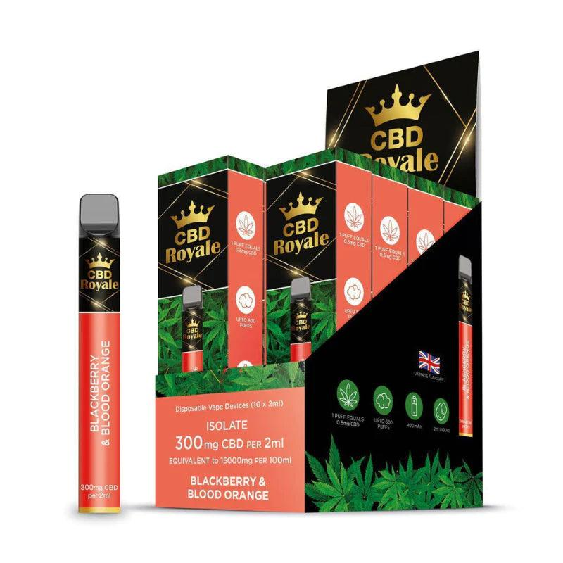 CBD Royale - Blackberry Blood Orange 3000mg E-Liquid Vape Shop Belper, Derby, Ripley