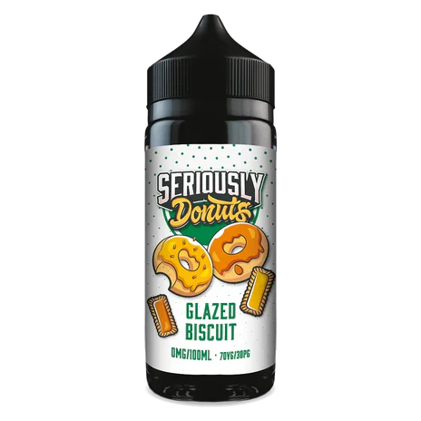 Seriously Shortfill - Glazed Biscuit - 100ml Vape Shop Belper, Derby, Ripley