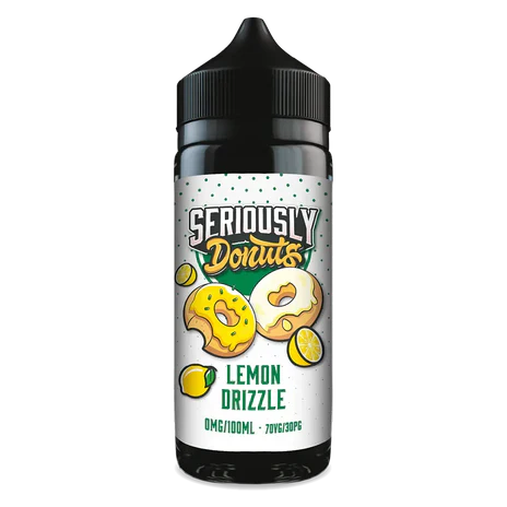 Seriously Shortfill - Lemon Drizzle - 100ml Vape Shop Belper, Derby, Ripley