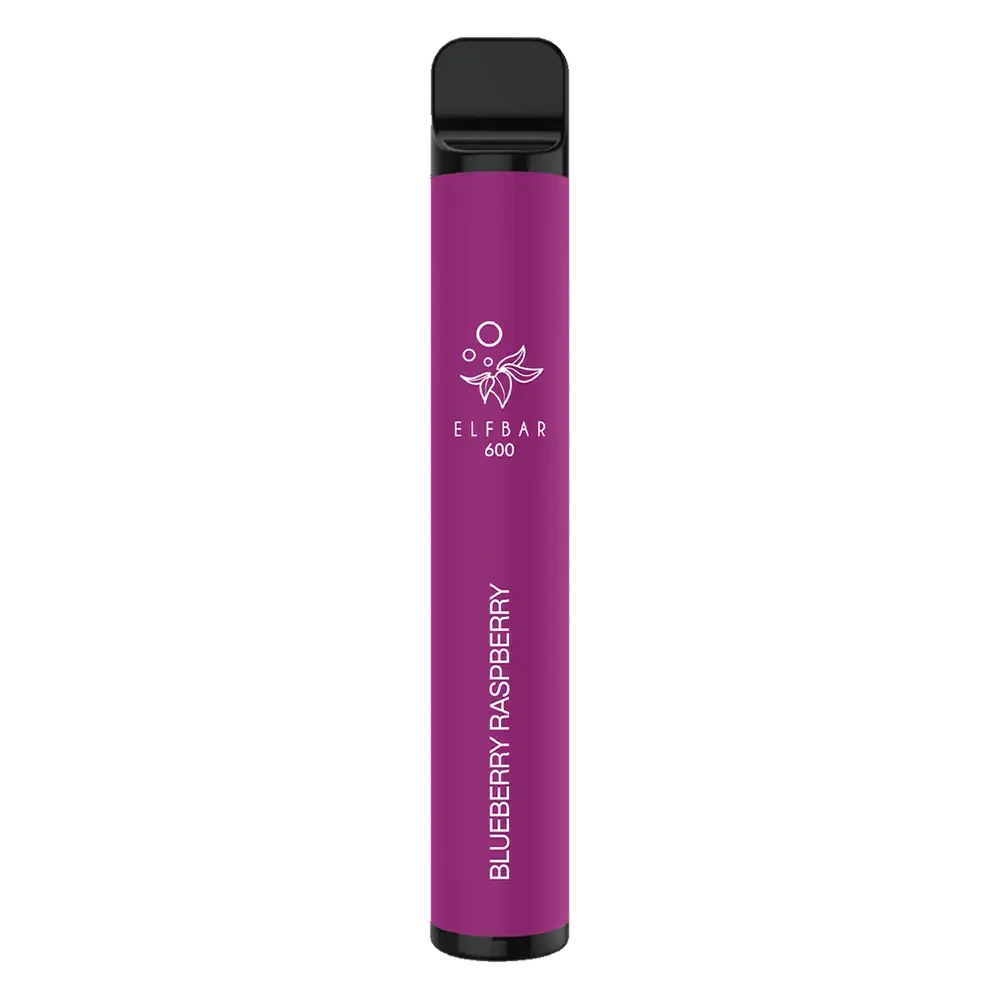 ELFBAR 600 Puffs Disposable Vape - Blueberry Raspberry Vape Shop Belper, Derby, Ripley