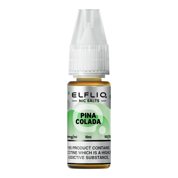 Elfliq E-Liquid - Pina Colada - 10mg Vape Shop Belper, Derby, Ripley
