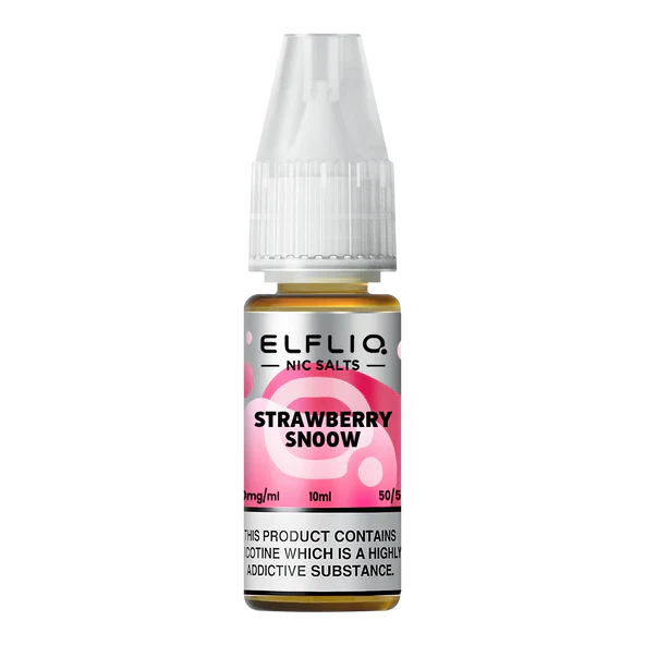 Elfliq E-Liquid - Strawberry Snoow - 10mg Vape Shop Belper, Derby, Ripley