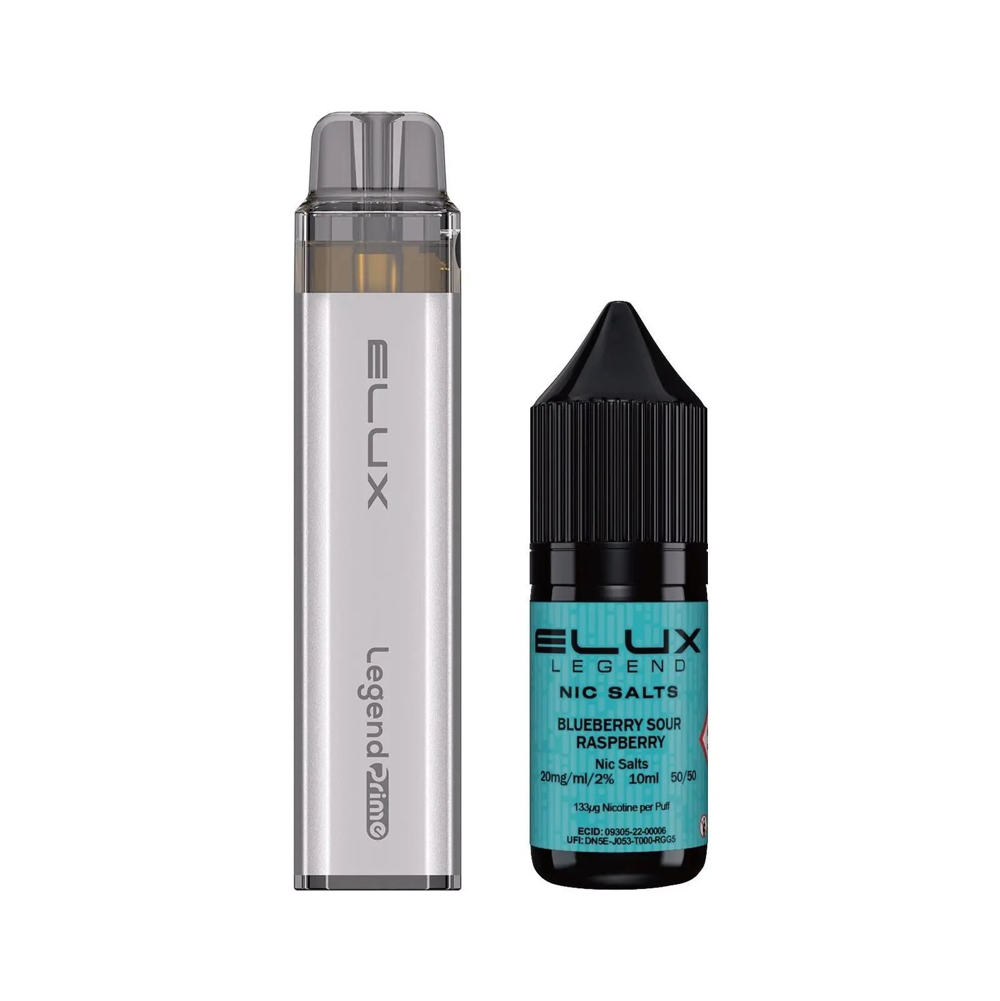 Elux Elux Legend Prime 5000 Disposable Vape Kit - Bluberry Sour Raspberry Vape Shop Belper, Derby, Ripley