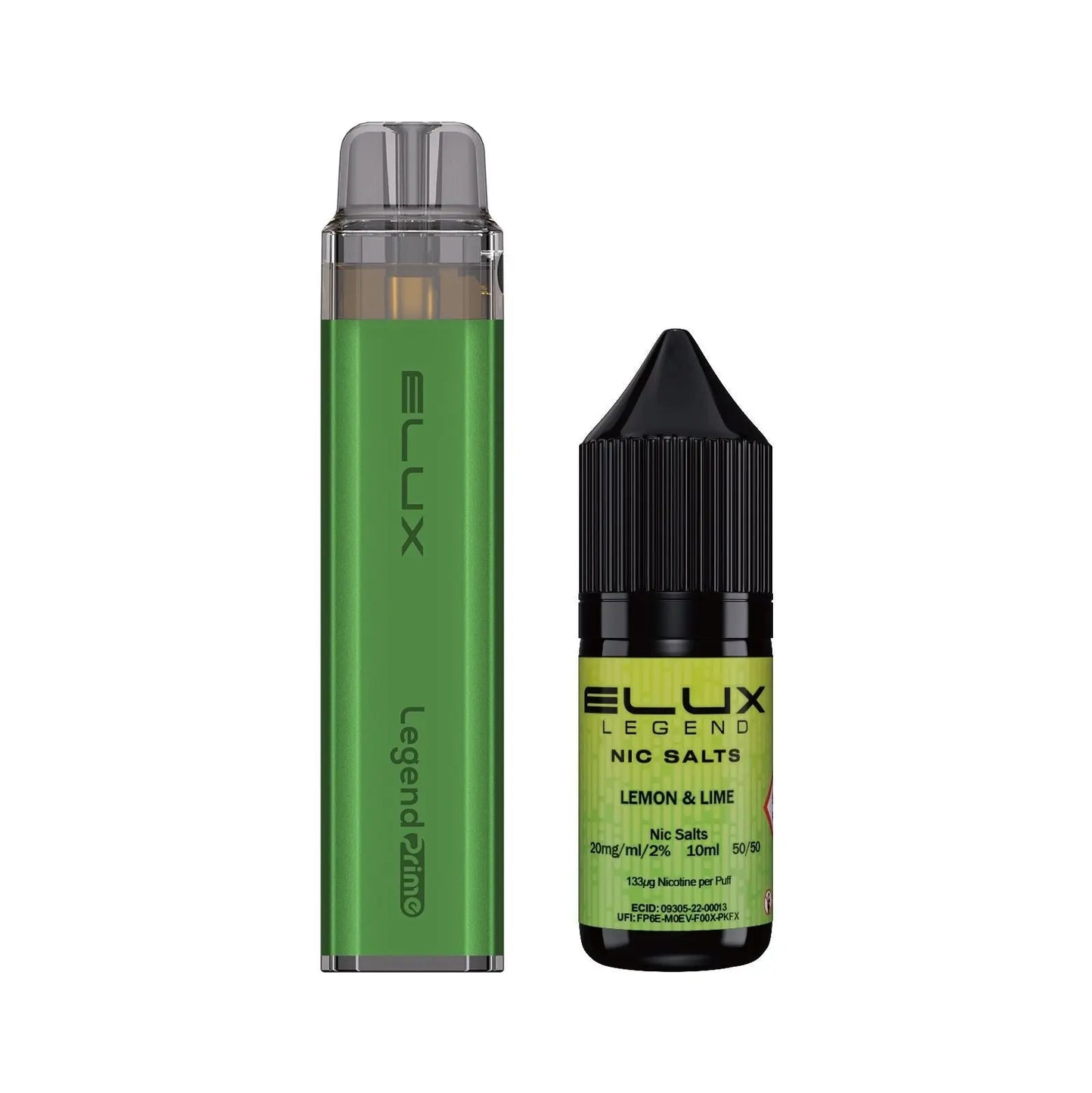 Elux Elux Legend Prime 5000 Disposable Vape Kit - Lemon Lime Vape Shop Belper, Derby, Ripley
