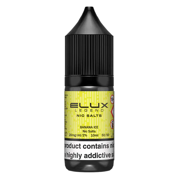 Elux E-Liquid - Banana Ice - 20mg Vape Shop Belper, Derby, Ripley