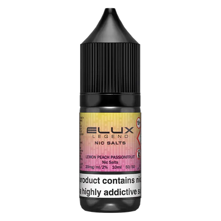 Elux E-Liquid Lemon Peach Passion Fruit - 20mg Vape Shop Belper, Derby, Ripley