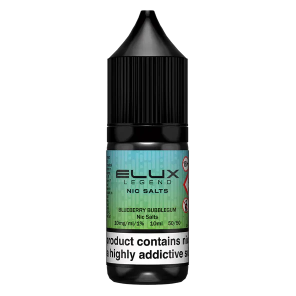 Elux E-Liquid - Blueberry Bubblegum - 10mg Vape Shop Belper, Derby, Ripley