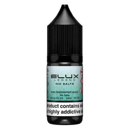 Elux E-Liquid Kiwi Passion Fruit Guava - 10mg Vape Shop Belper, Derby, Ripley