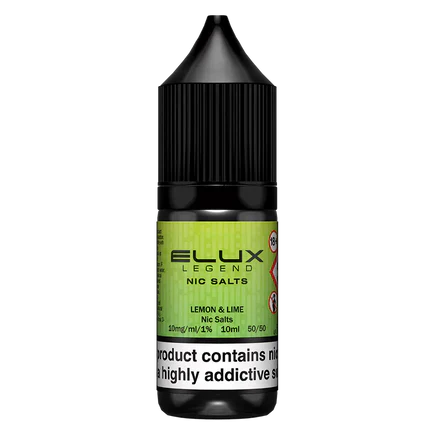 Elux E-Liquid Lemon & Lime - 10mg Vape Shop Belper, Derby, Ripley