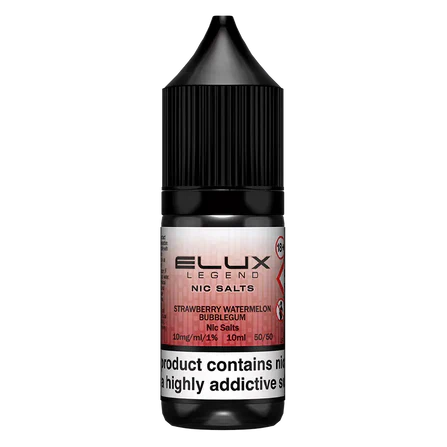 Elux E-Liquid Strawberry Watermelon Bubblegum - 10mg Vape Shop Belper, Derby, Ripley