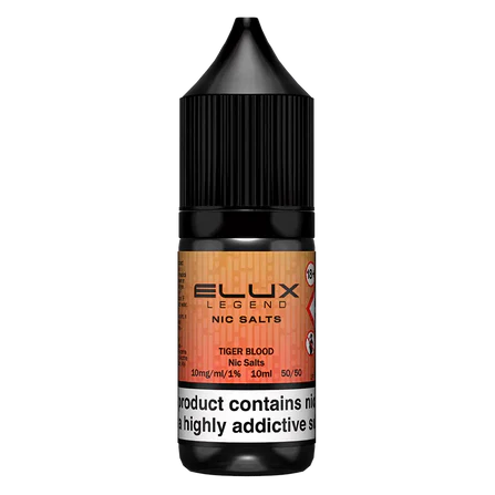 Elux E-Liquid Tiger Blood - 10mg Vape Shop Belper, Derby, Ripley