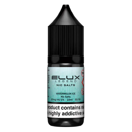 Elux E-Liquid Watermelon Ice - 10mg Vape Shop Belper, Derby, Ripley