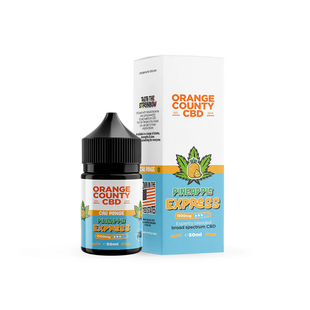 Orange County Pineapple Express 50ml 1500mg Vape Shop Belper, Derby, Ripley