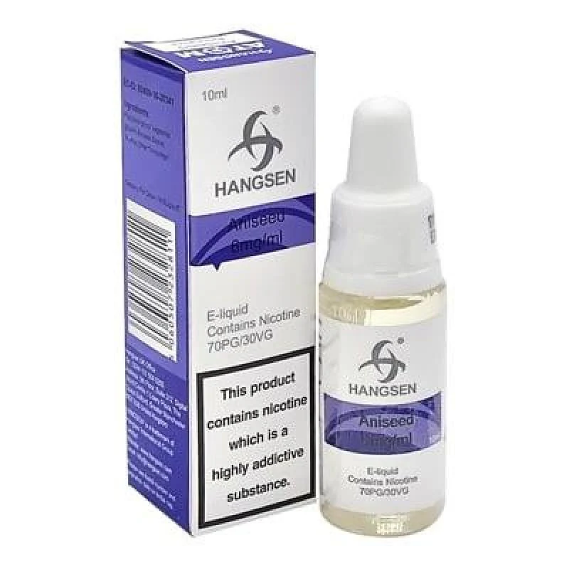 Aniseed 18mg hangsen Vape Shop Belper, Derby, Ripley