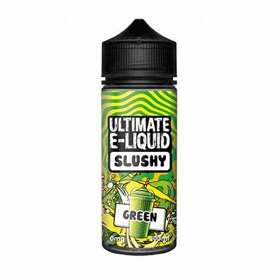 Green slushy Vape Shop Belper, Derby, Ripley