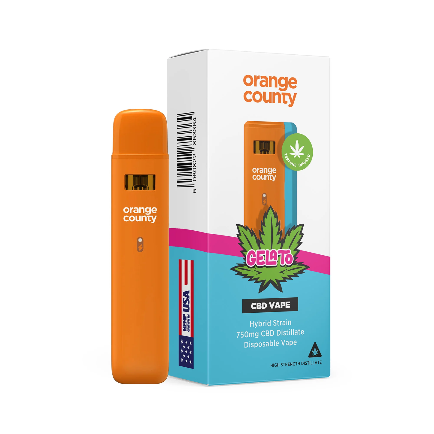 Orange County CBD Vape Gelato Vape Shop Belper, Derby, Ripley