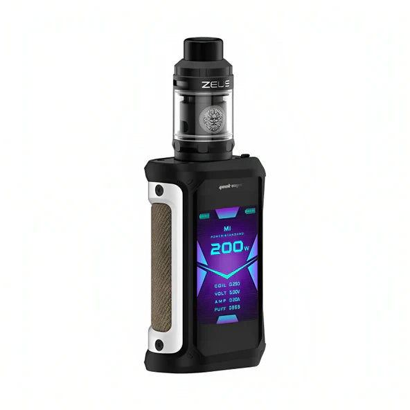 GeekVape Aegis X Zeus Kit 200w (Silver) Vape Shop Belper, Derby, Ripley