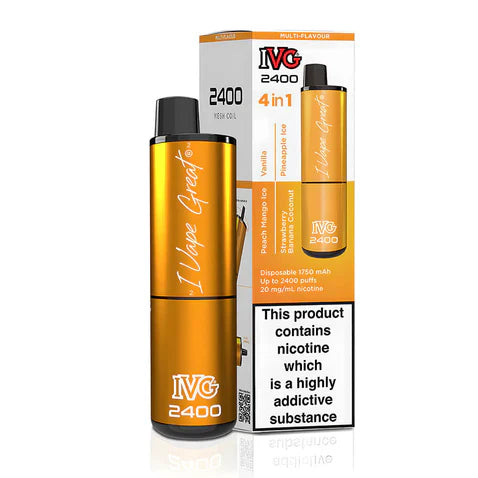 IVG 2400 Puffs Disposable Vape-Coffee Edition Vape Shop Belper, Derby, Ripley