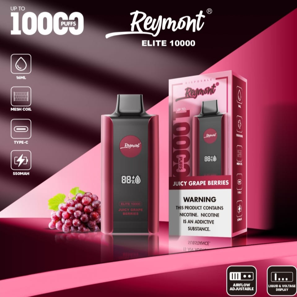 Juicy grape berries 10k Reymont Vape Shop Belper, Derby, Ripley