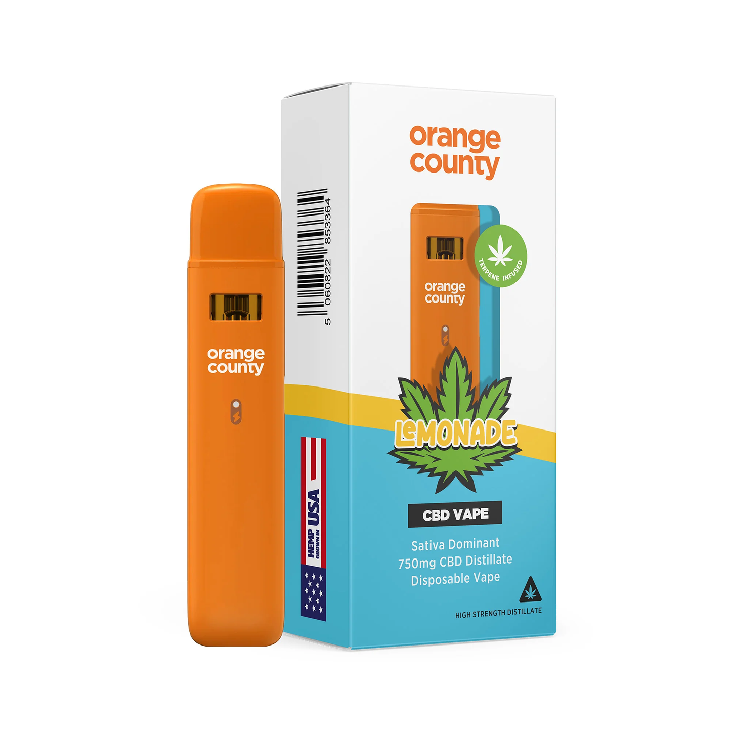 Orange County CBD Vape Lemonade Vape Shop Belper, Derby, Ripley