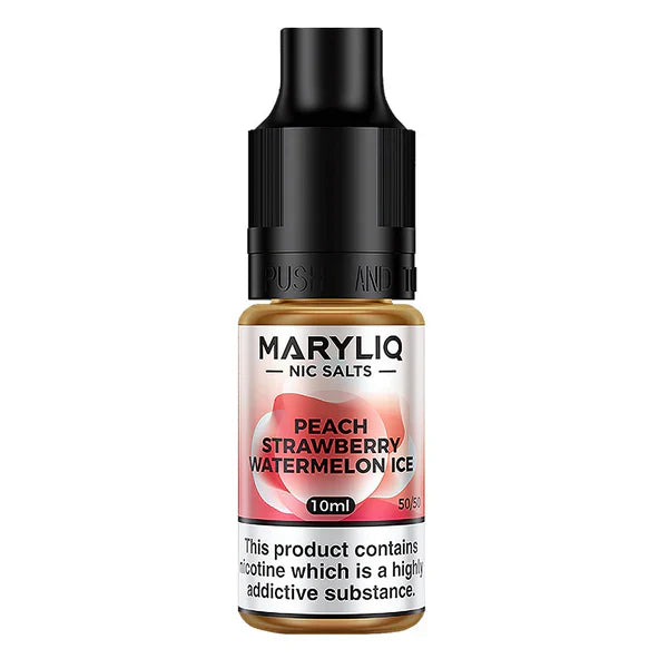 Maryliq E-Liquid - Peach Strawberry Watermelon Ice - 20mg Vape Shop Belper, Derby, Ripley