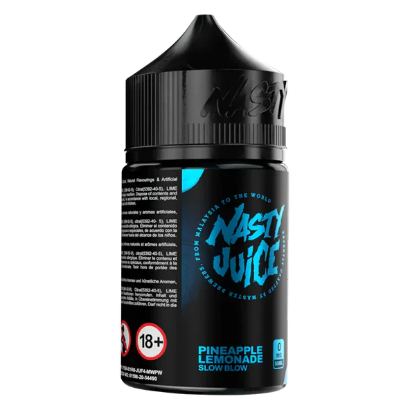 Nasty Pineapple Lemonade Slow Blow 50ml Vape Shop Belper, Derby, Ripley