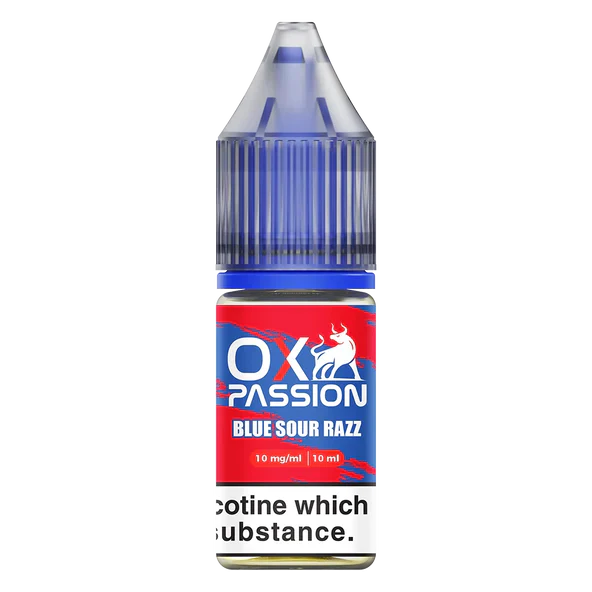 OX Passion by OXVA E-Liquid - Blue Sour Razz - 10mg Vape Shop Belper, Derby, Ripley
