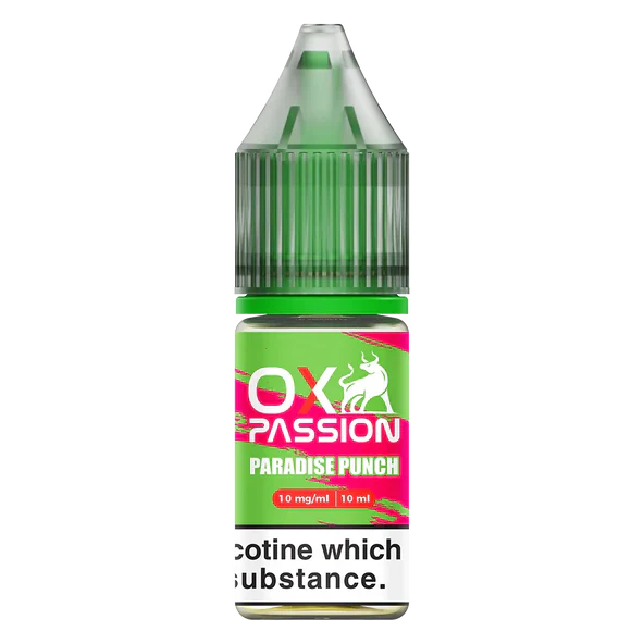 OX Passion by OXVA E-Liquid - Paradise Punch - 10mg Vape Shop Belper, Derby, Ripley