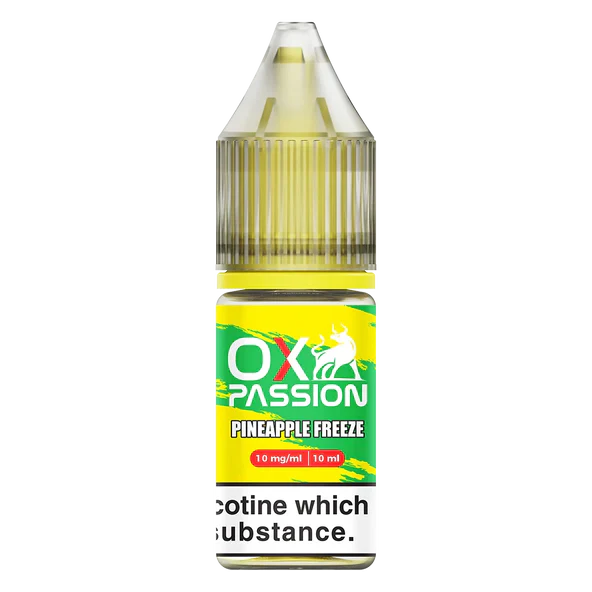 OX Passion by OXVA E-Liquid - Pineapple Freeze - 10mg Vape Shop Belper, Derby, Ripley