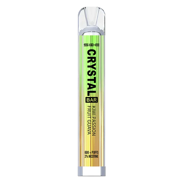 Crystal 600 Disposable Vape-Kiwi Passion Fruit Guava Vape Shop Belper, Derby, Ripley