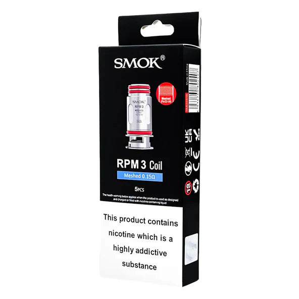 Smok - RPM 3 Coil 0.15Ohms Vape Shop Belper, Derby, Ripley